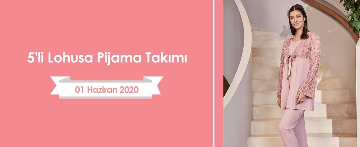 5'li Lohusa Pijama Takımı