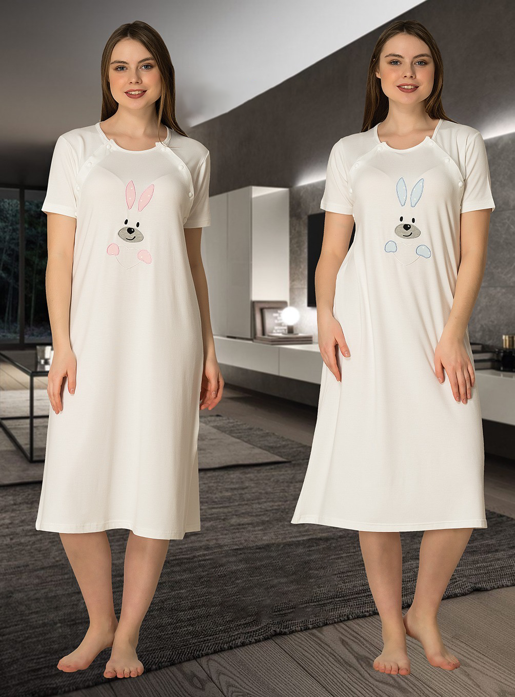 Lohusa Çarşısı 2071 Sabahlıklı Gecelik