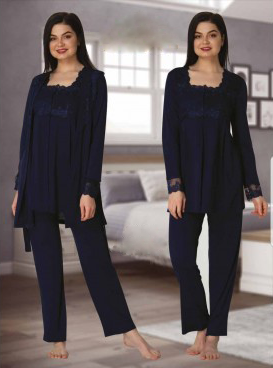 2401 Sabahlıklı Lohusa Pijama Takımı