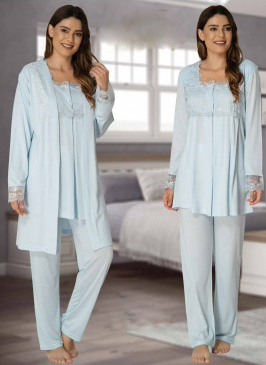 2401 Sabahlıklı Lohusa Pijama Takımı
