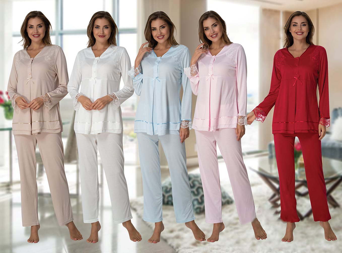 2420 Lohusa Pijama Takımı